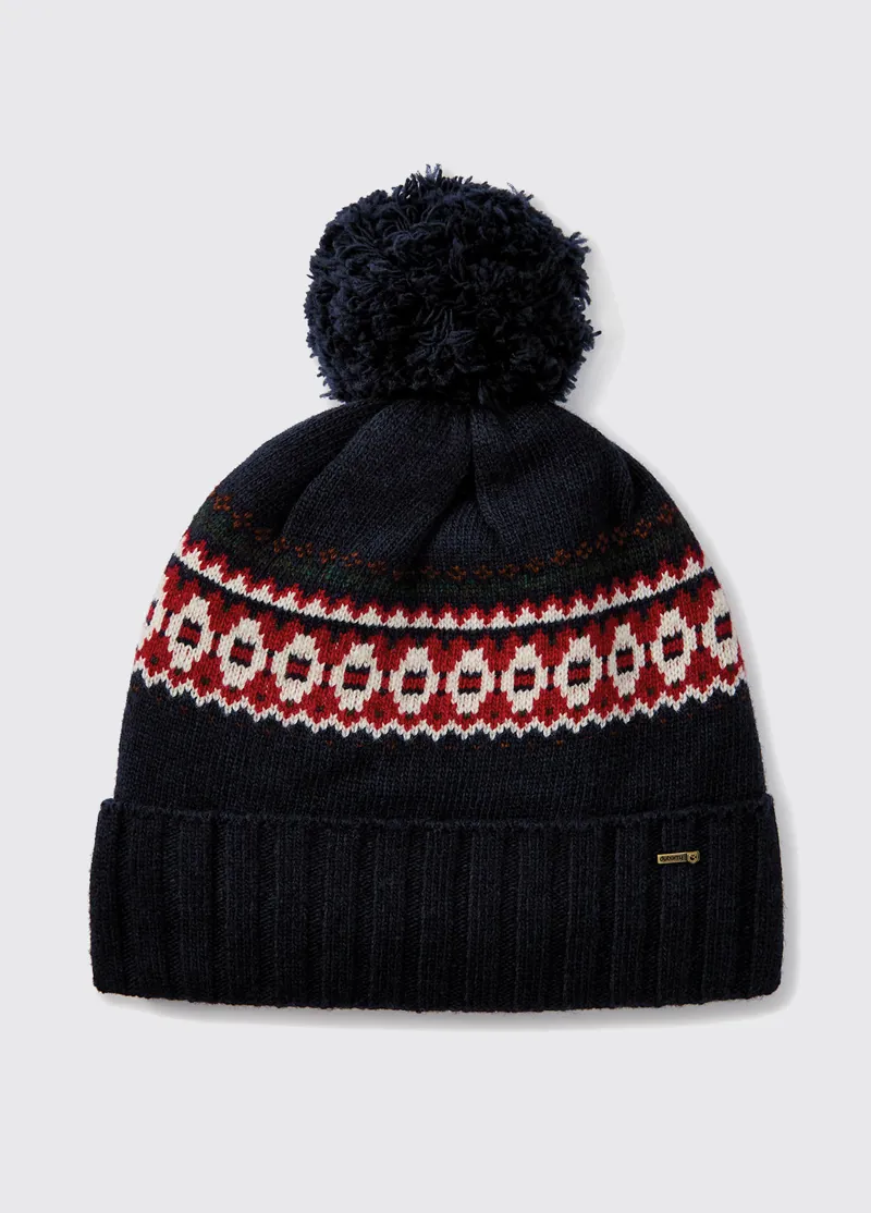 Dubarry Kilcormac Bobble Hat - Navy